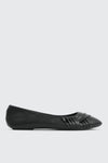 Ballerines plissées
