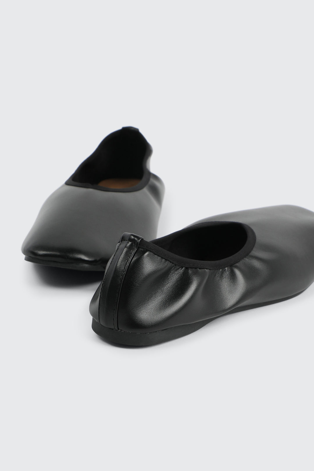 Square Toe Ballet Flats