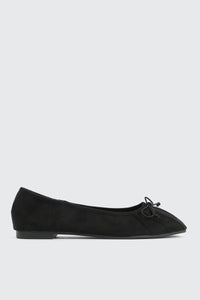 Square Toe Ballet Flats
