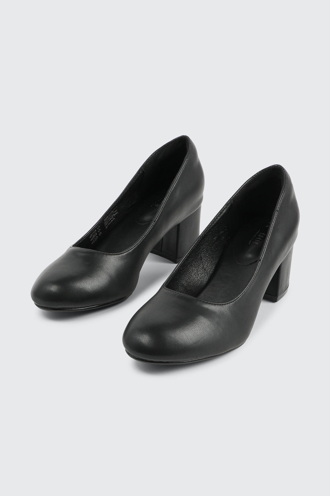 Escarpins à talon bloc