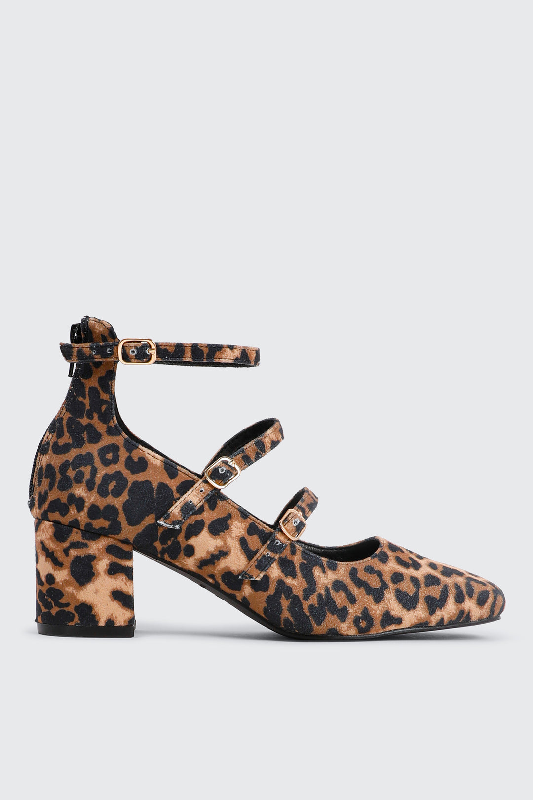 Triple Strap Mary Janes