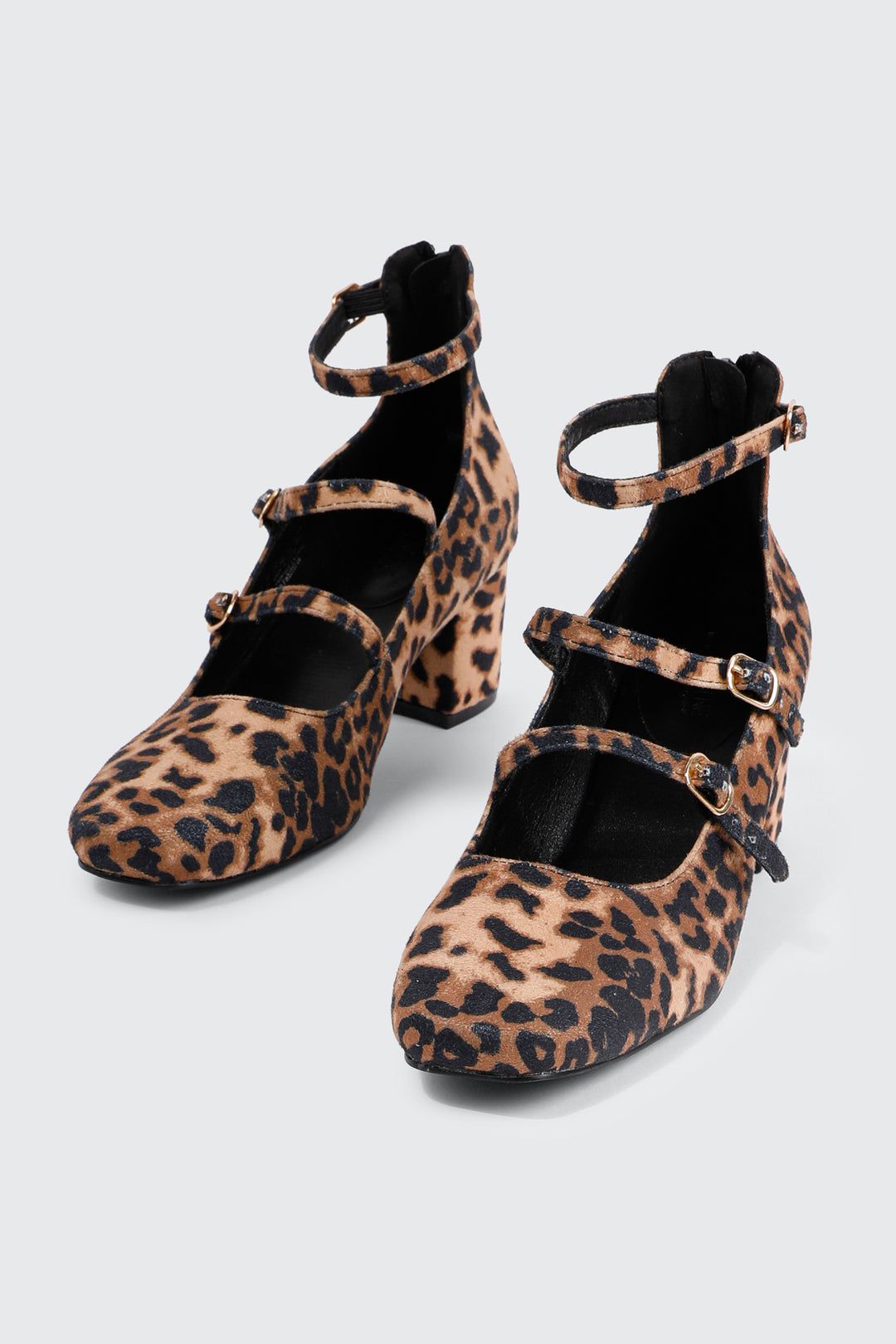 Triple Strap Mary Janes