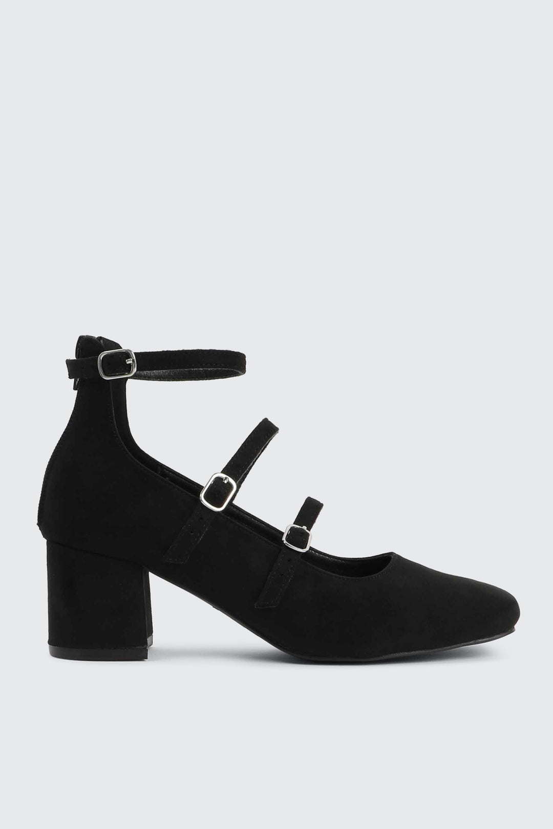 Triple Strap Mary Janes