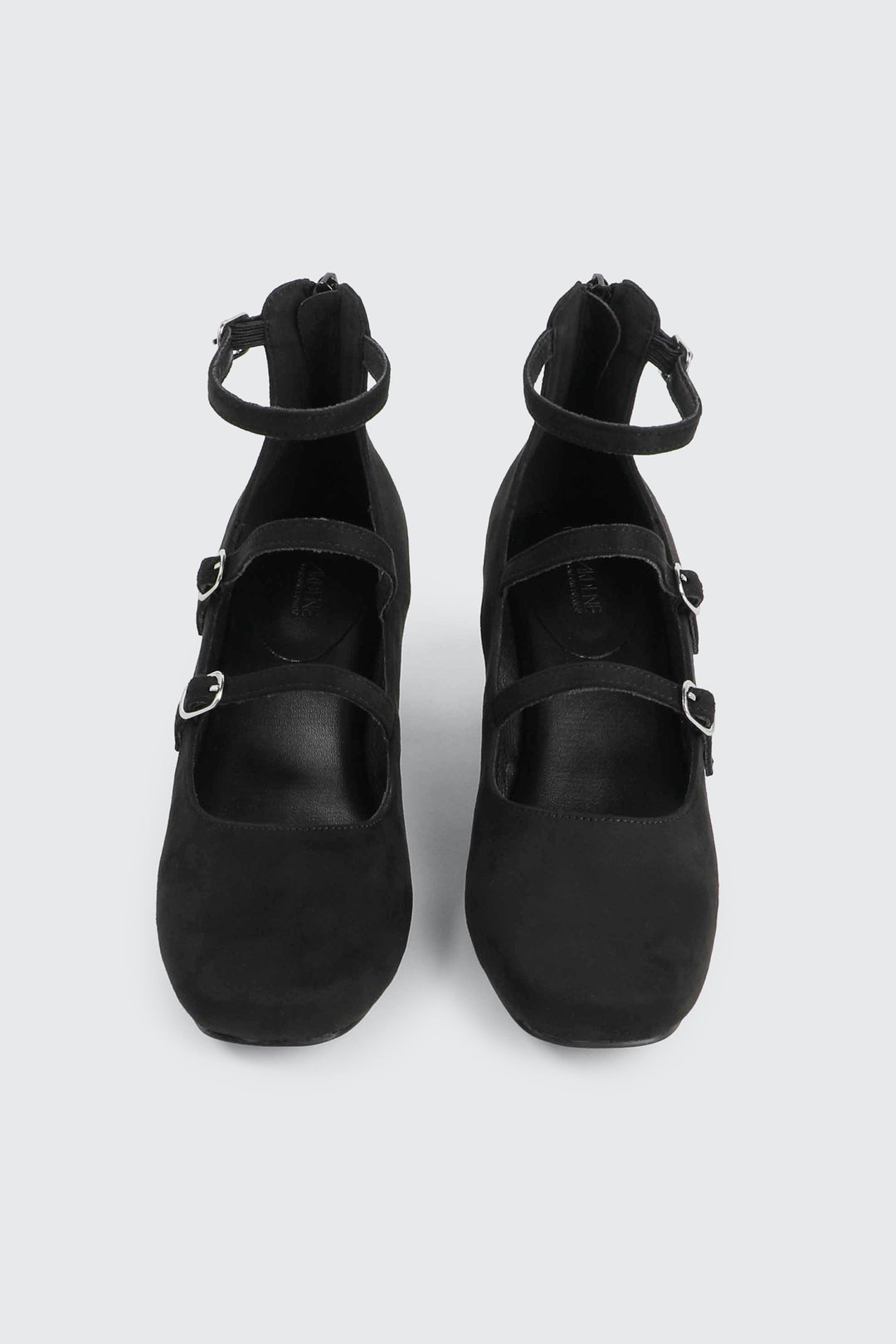 Triple Strap Mary Janes