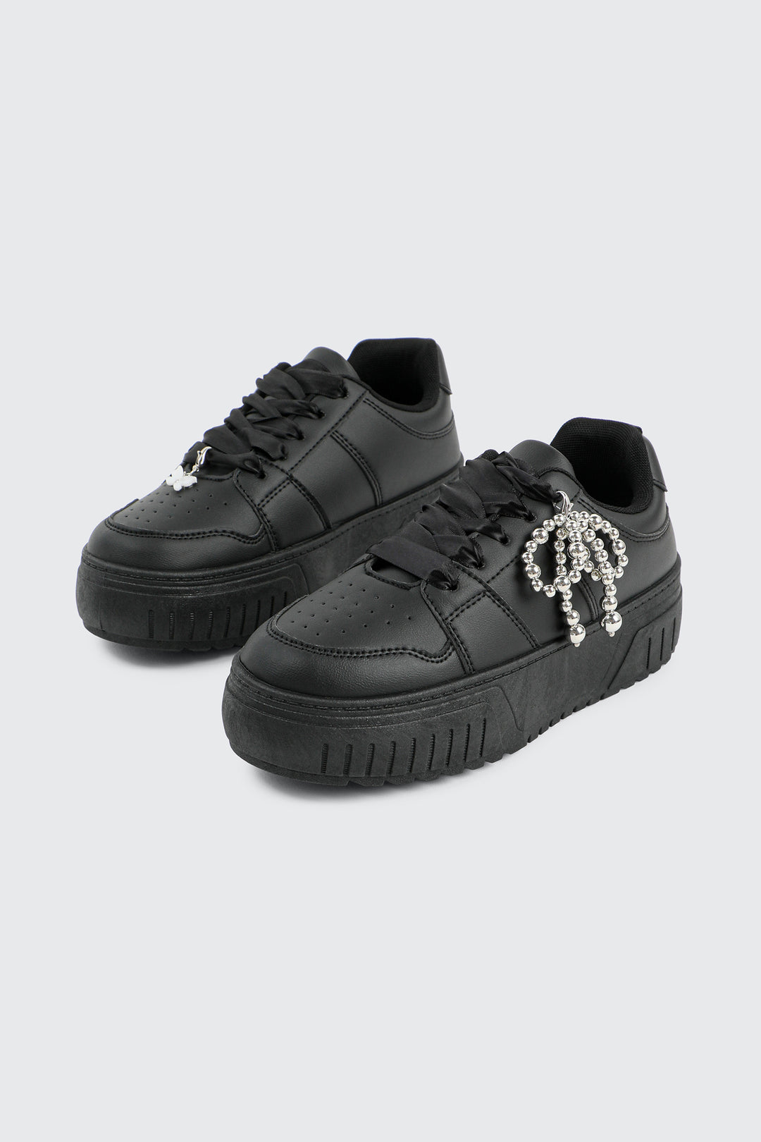 Basketball Sneakers with Removable Charms