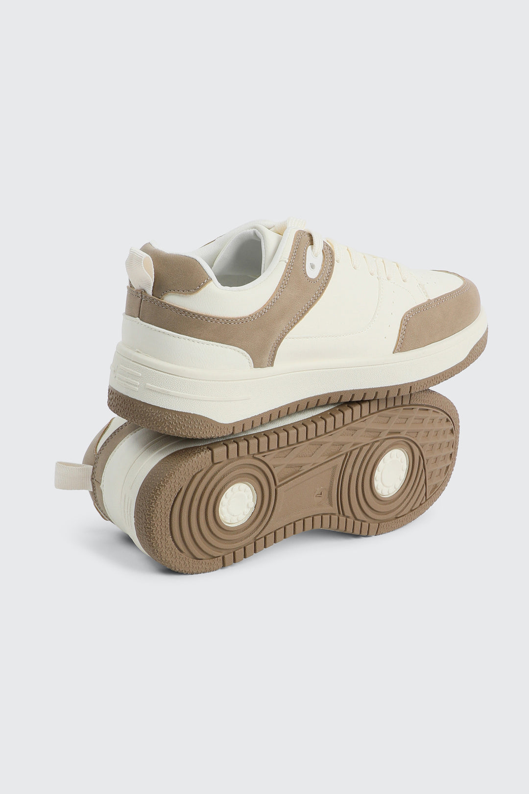 Laced Sneakers with Charm Detail