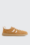 Espadrilles métalliques et faux suède