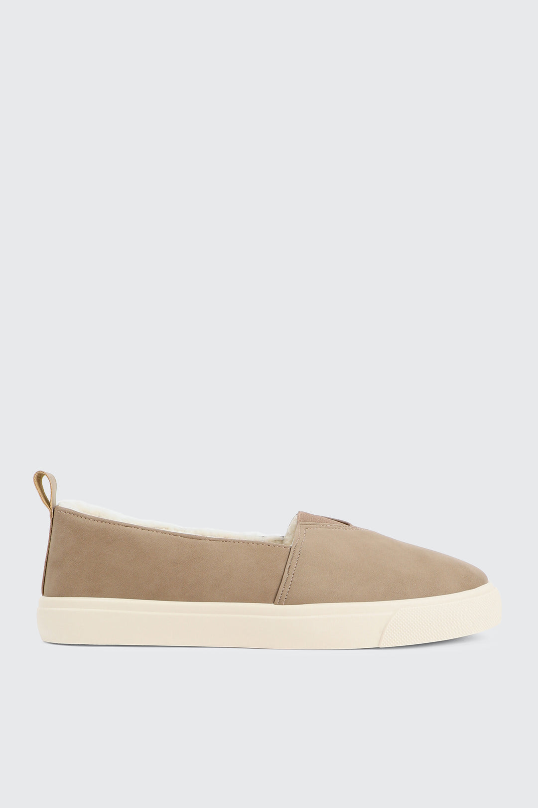 Sherpa Lined Slip On Sneakers