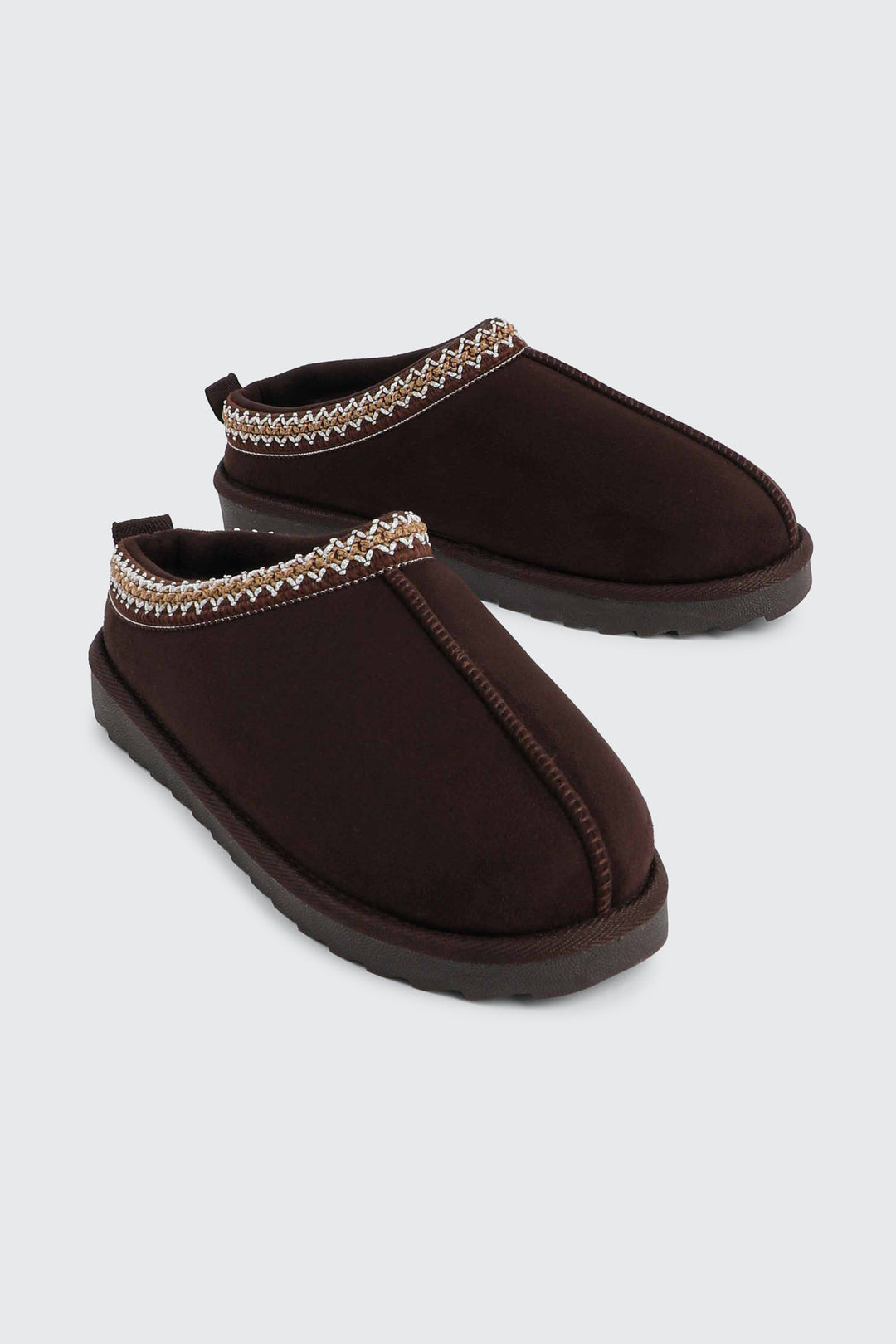 Faux Sheepskin Clogs