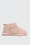 Mini Faux Sheepskin Boots