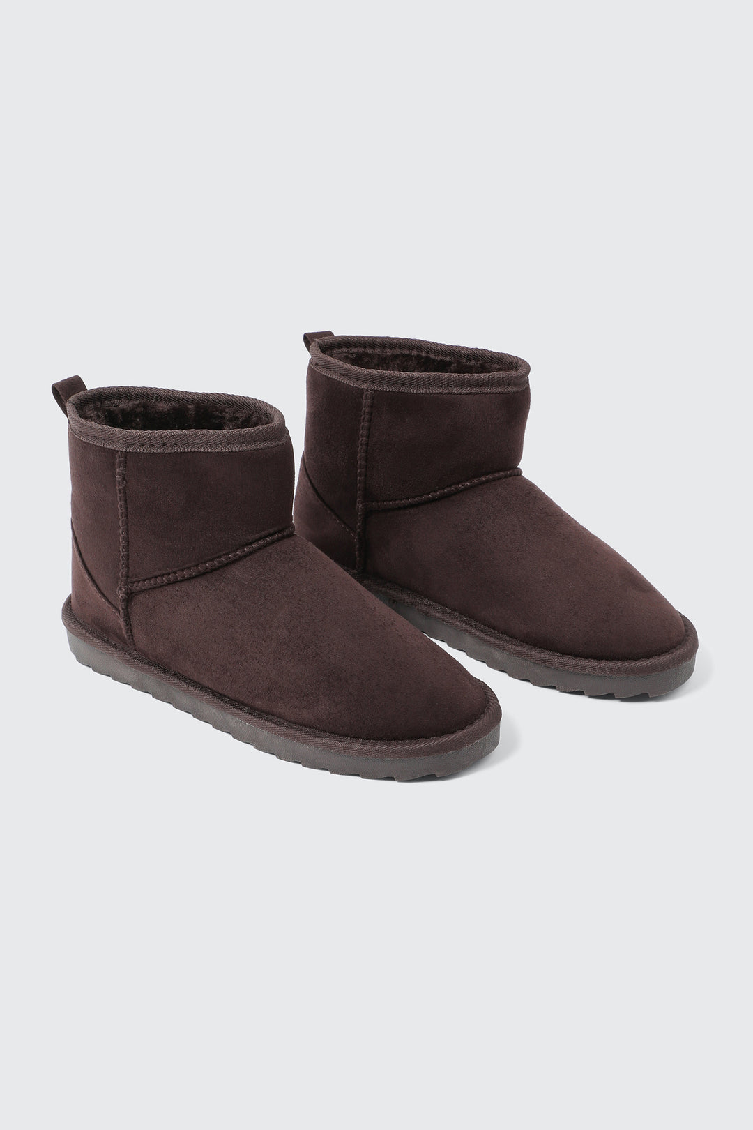 Mini Faux Sheepskin Boots