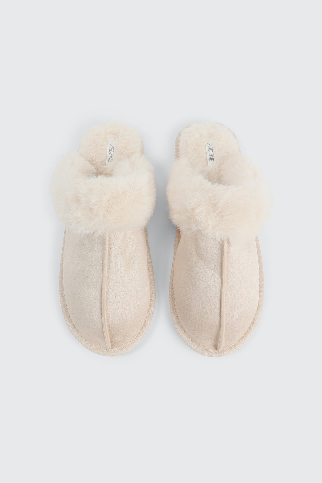 Mule Slippers with Fur Lining