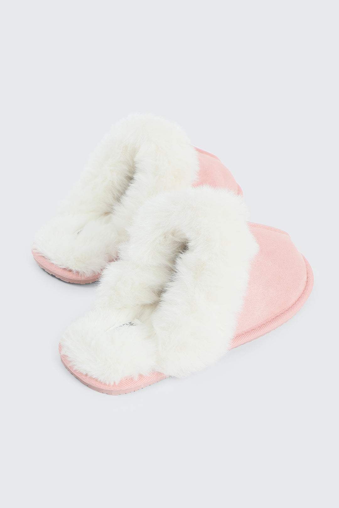 Mule Slippers with Fur Lining