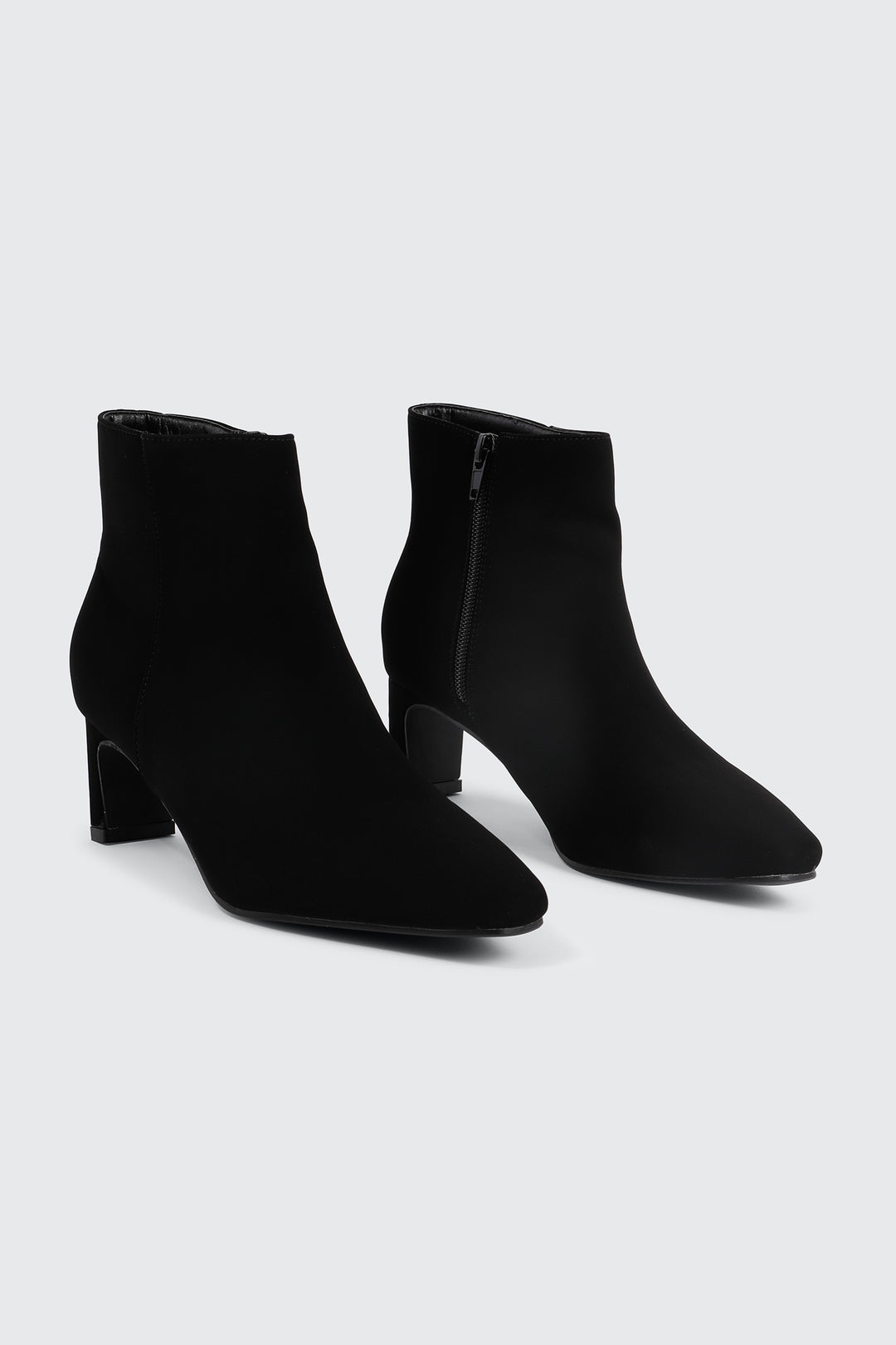 Block Heel Booties
