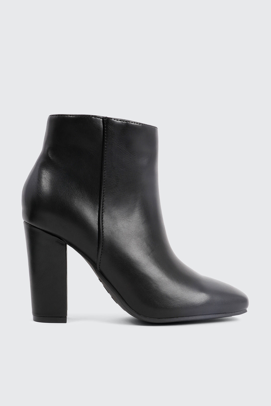 Square Toe Block Heel Booties