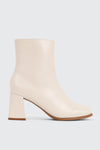 Flare Heel Ankle Boots