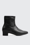 Elongated Square Toe Booties