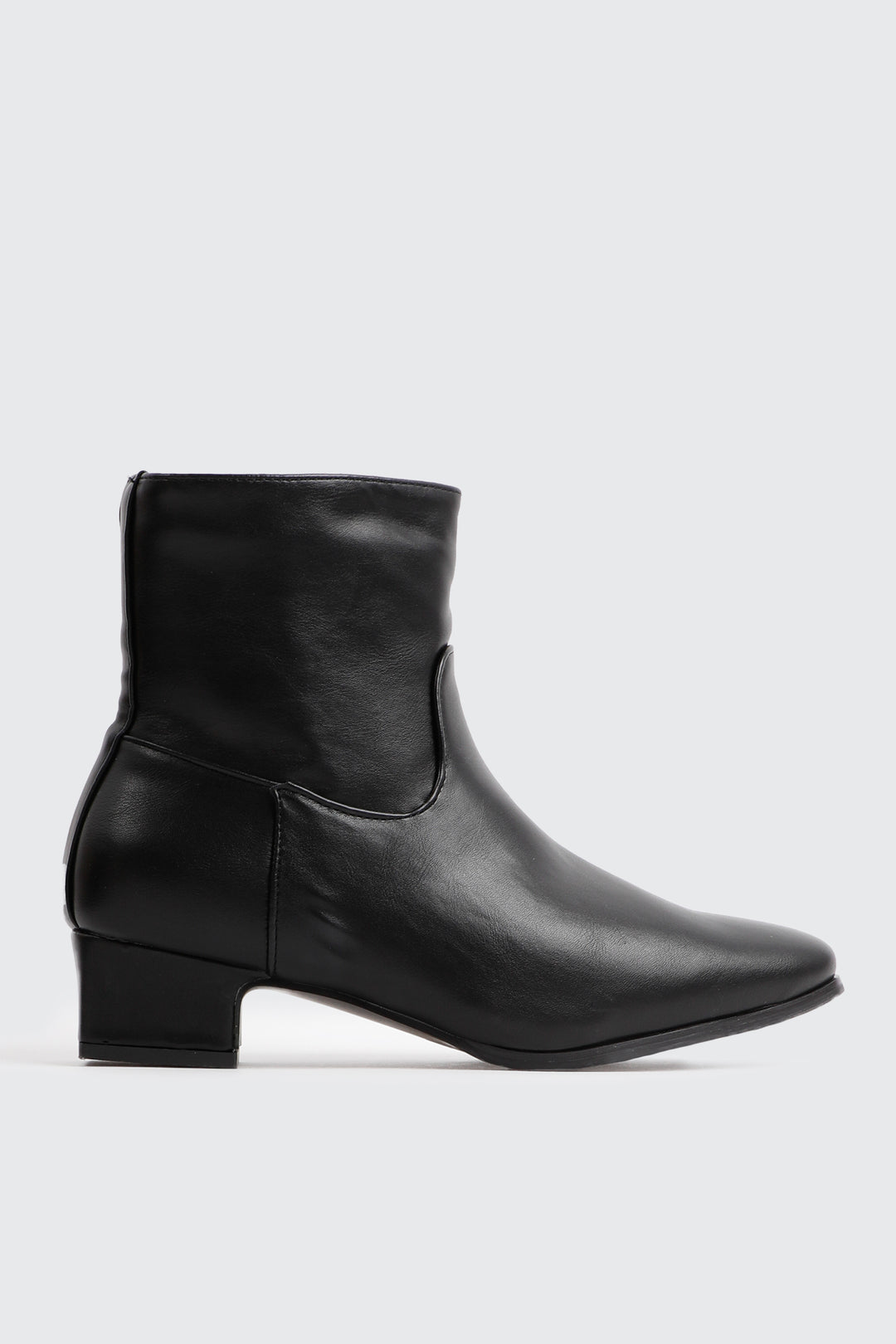 Elongated Square Toe Booties