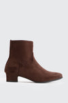 Elongated Square Toe Booties