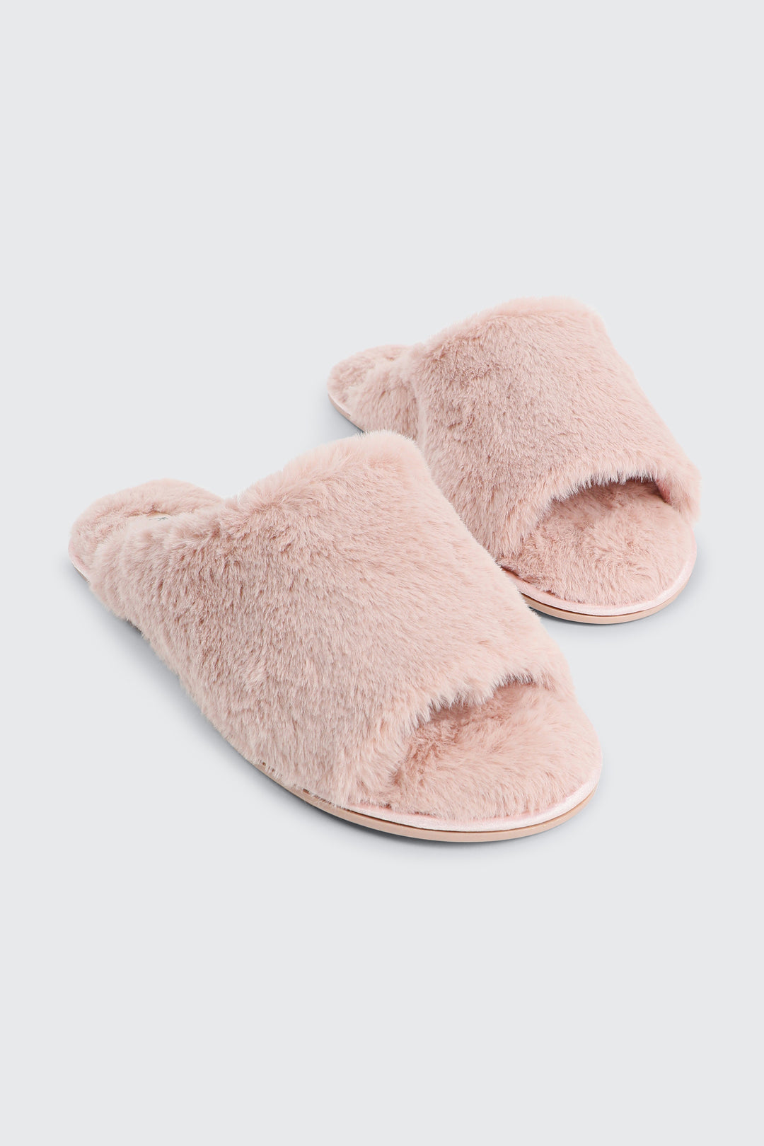 Faux Fur Slippers