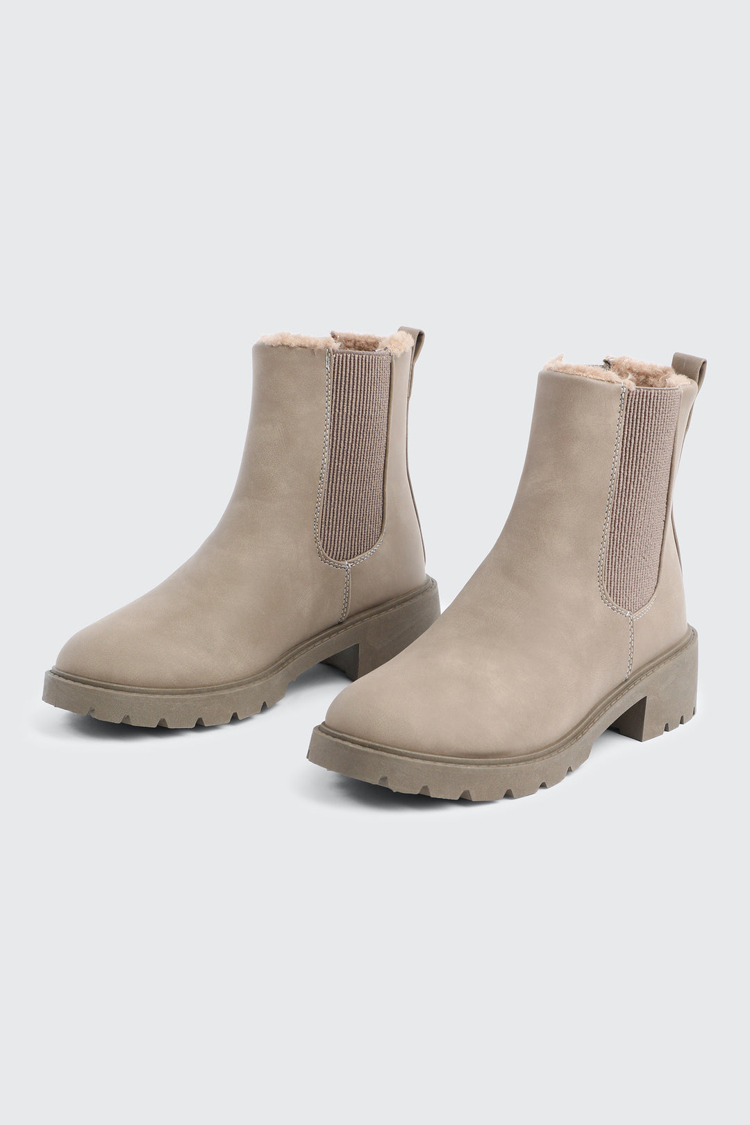 Warm-Lined Chelsea Boots