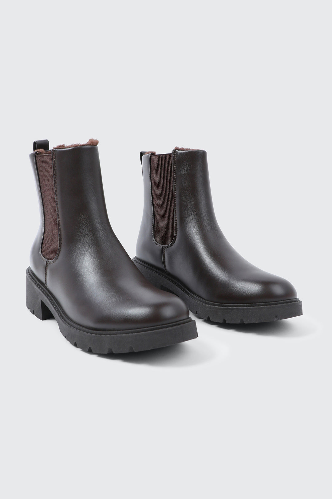 Warm-Lined Chelsea Boots