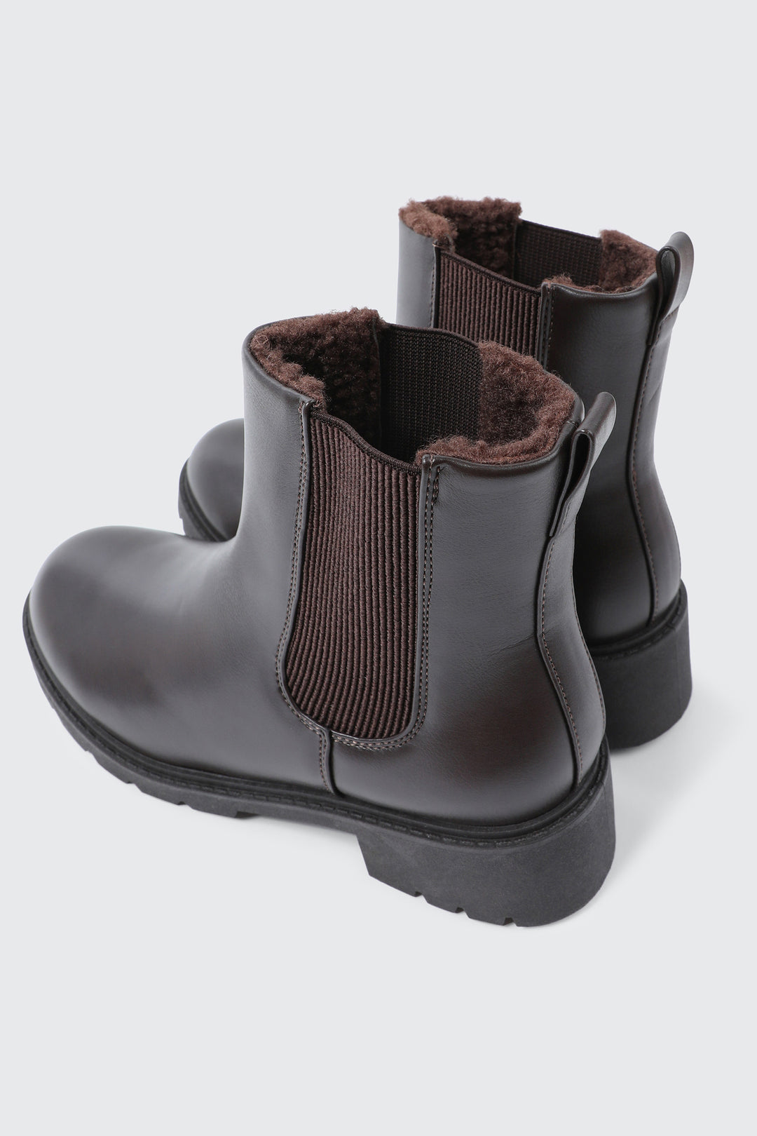 Warm-Lined Chelsea Boots