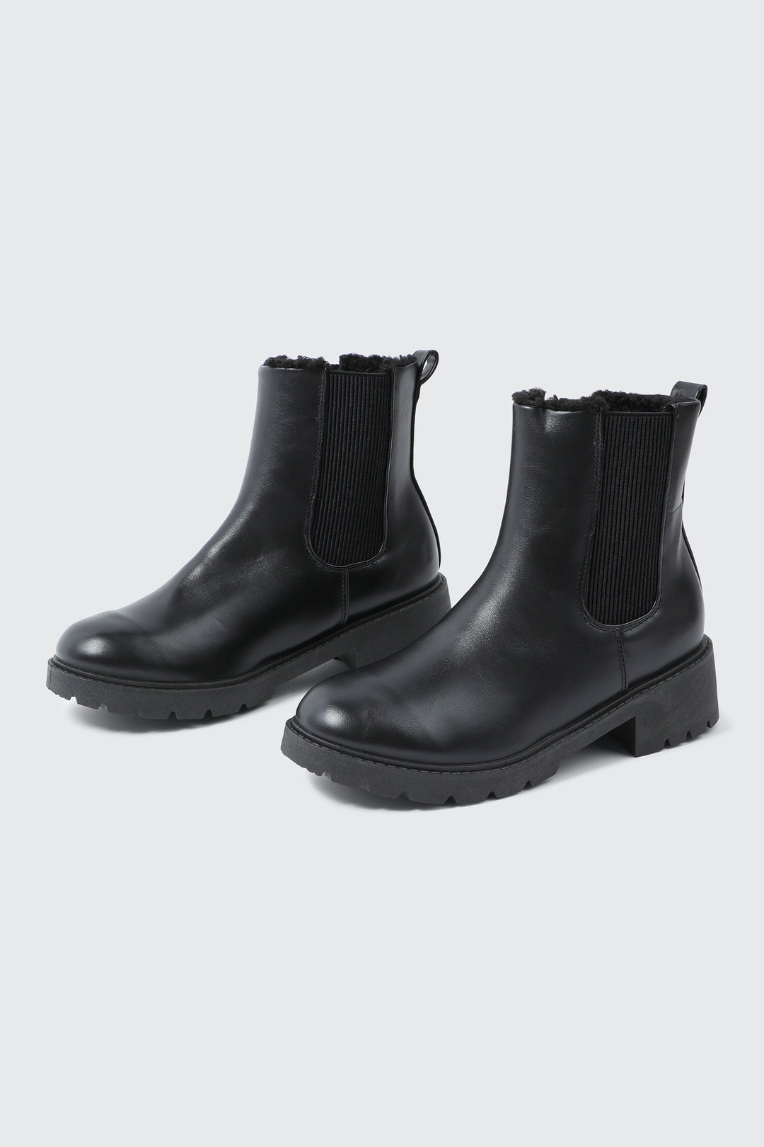 Warm-Lined Chelsea Boots