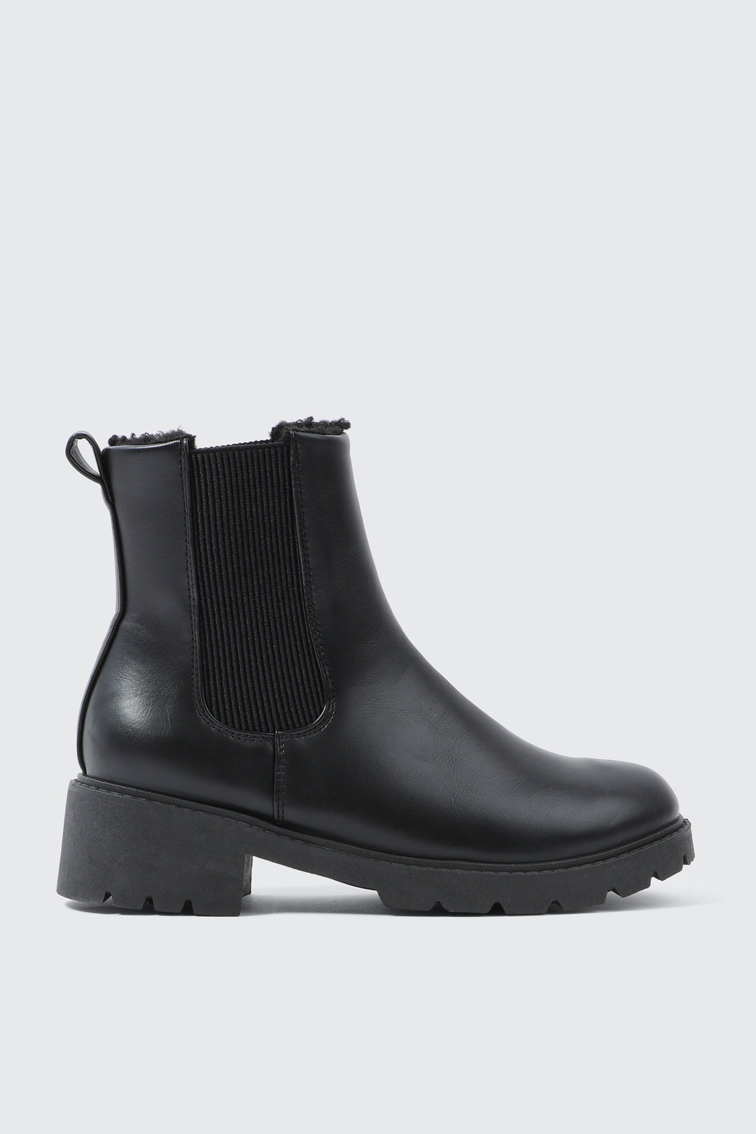 Warm-Lined Chelsea Boots