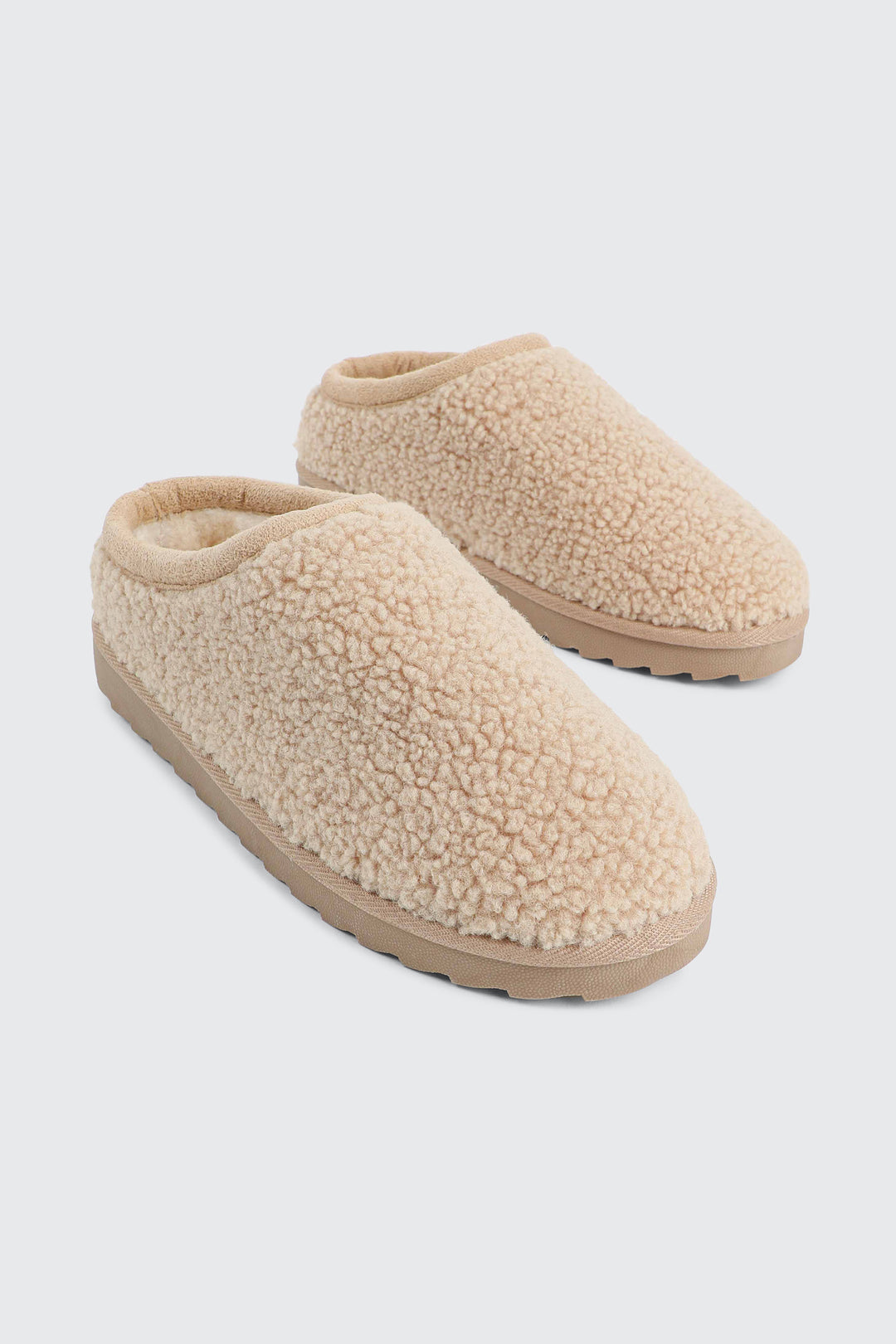 Faux Sheepskin Clogs