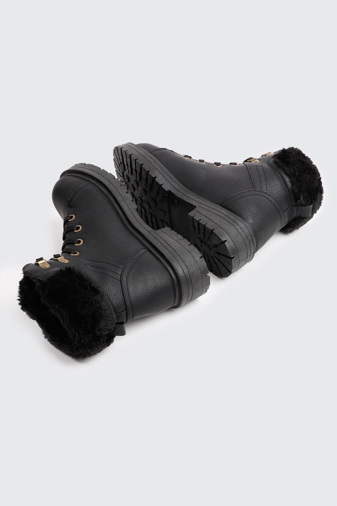 Faux Fur Lined Winter Boots