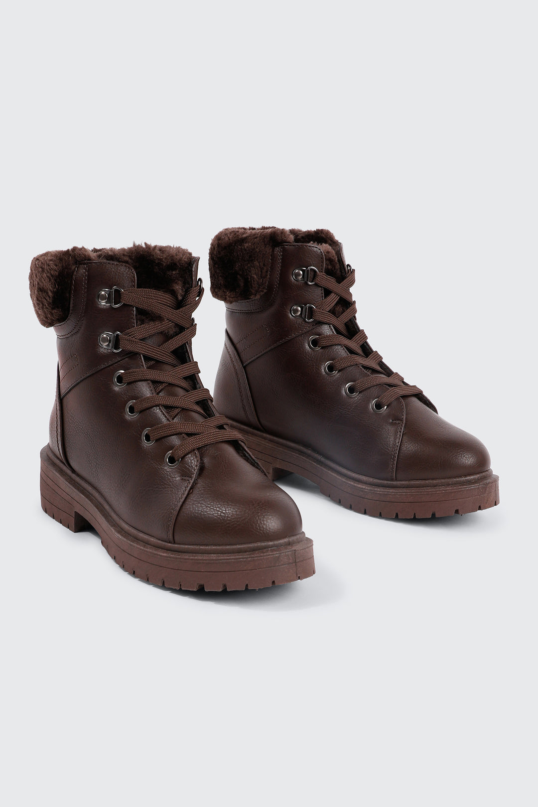 Faux Fur Lined Winter Boots