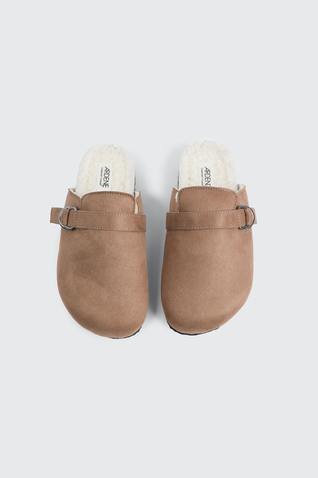 Clogs with Buckle Detail