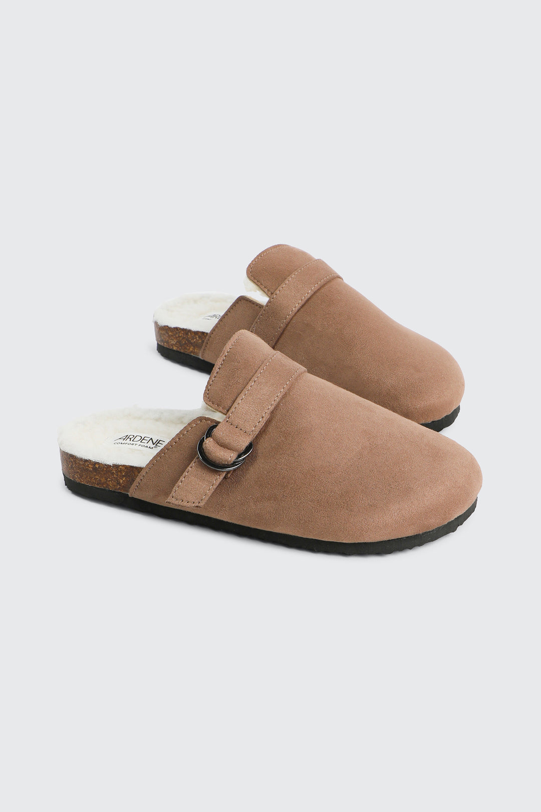 Clogs with Buckle Detail