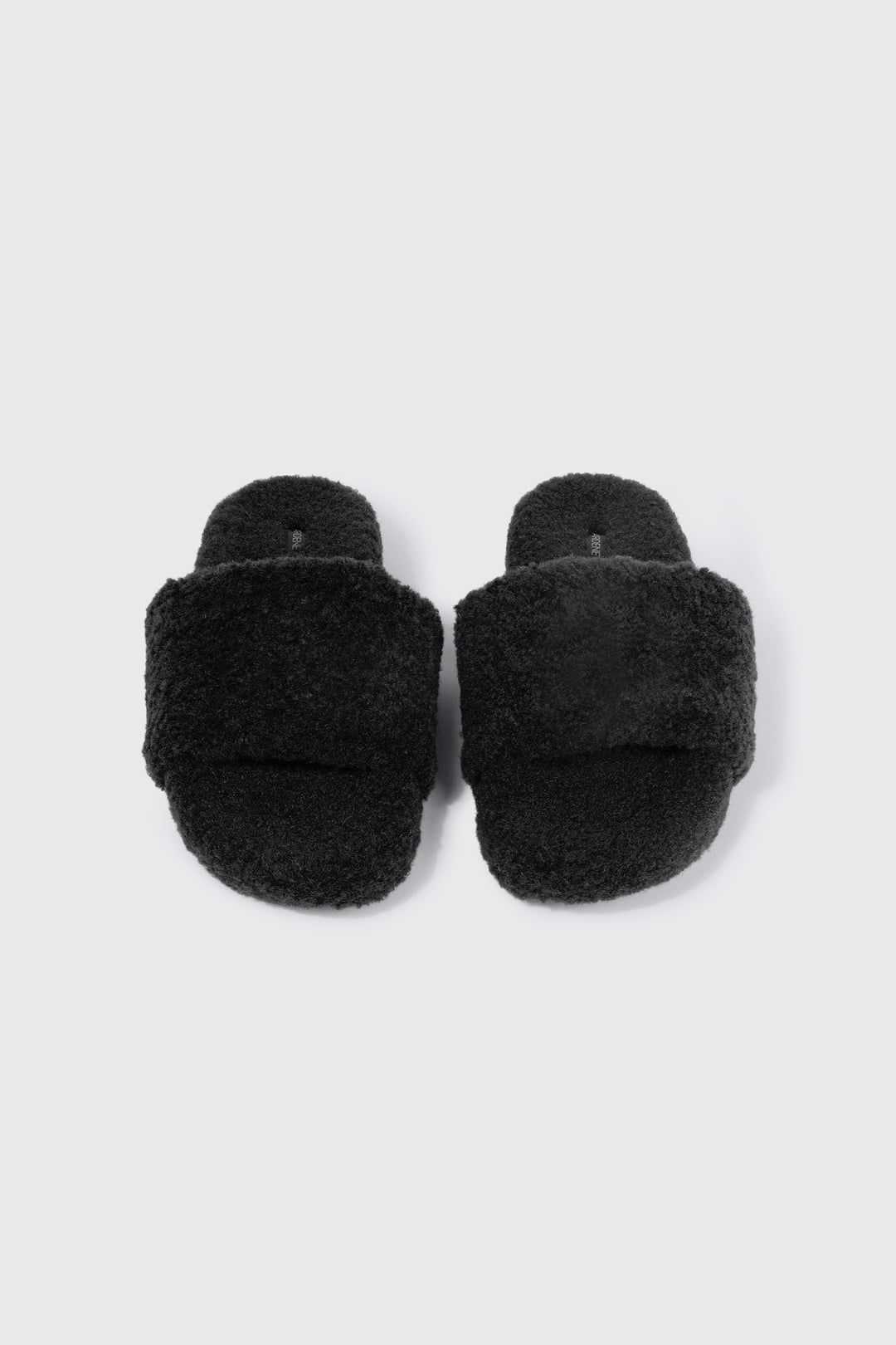 Curly Faux Fur Slippers