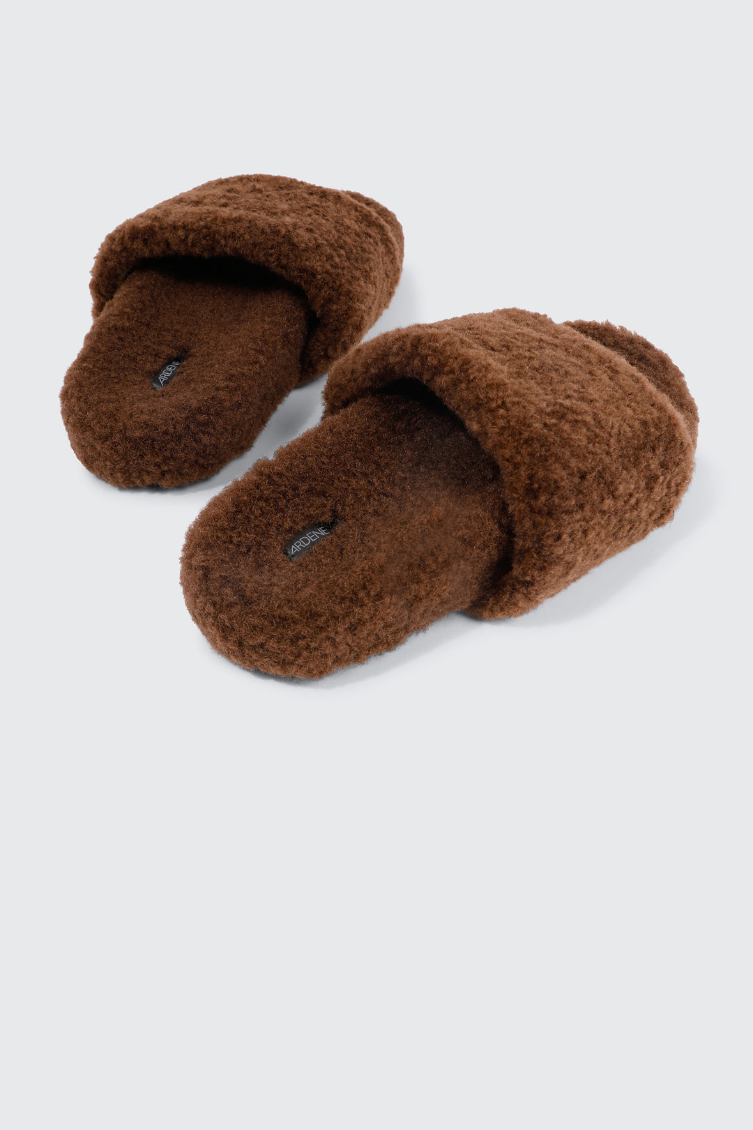 Curly Faux Fur Slippers