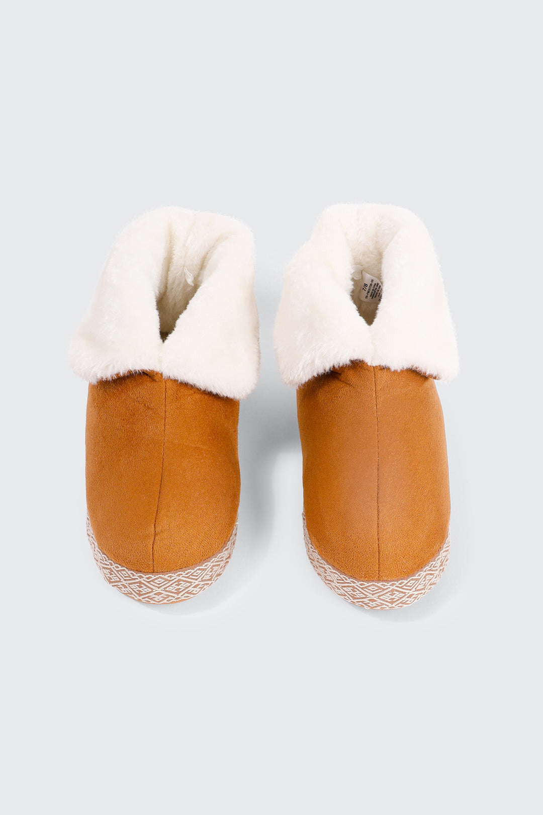 Flip Collar Bootie Slippers