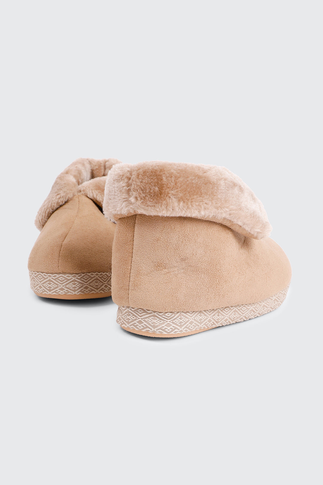 Flip Collar Bootie Slippers