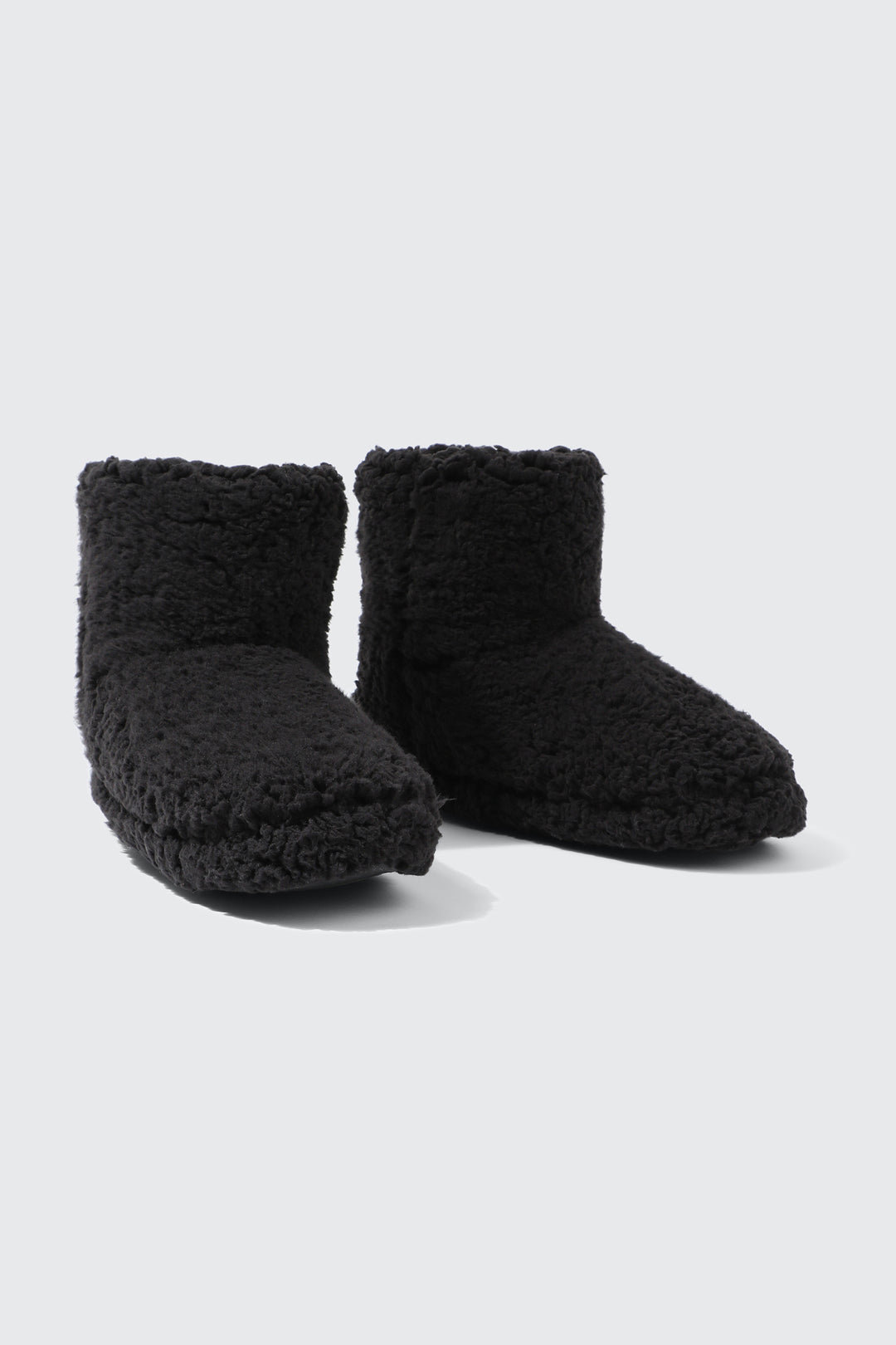 Berber Fleece Bootie Slippers