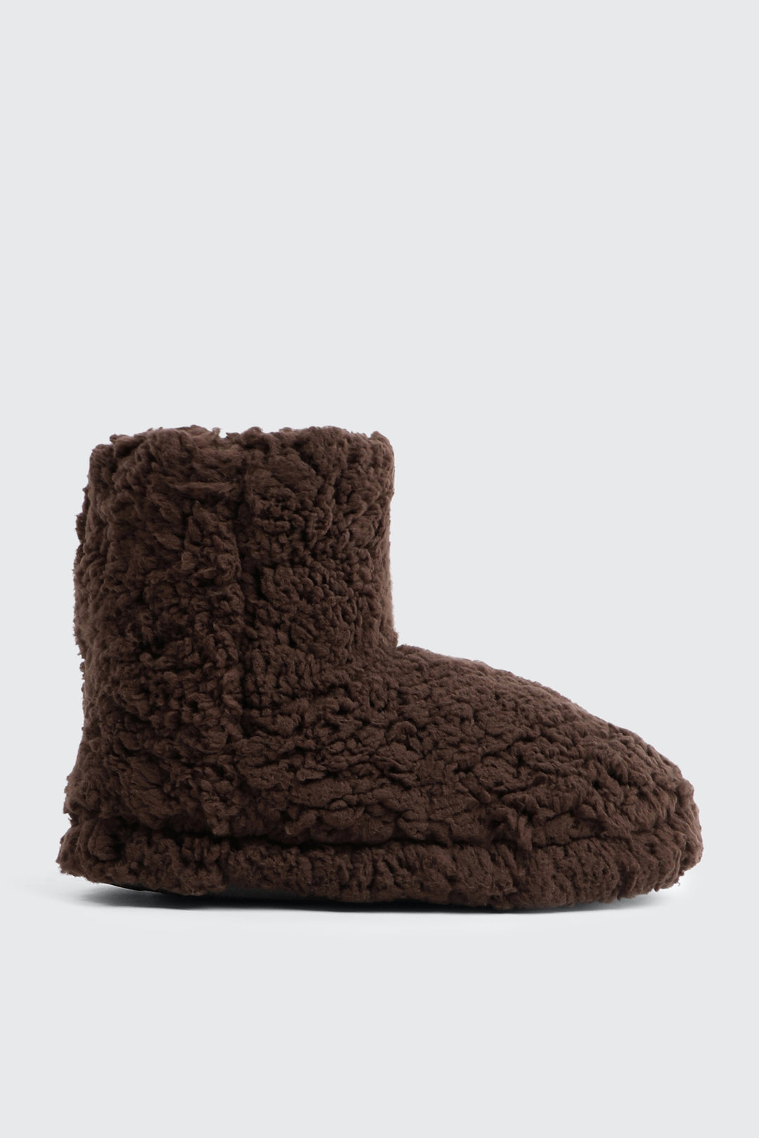 Berber Fleece Bootie Slippers