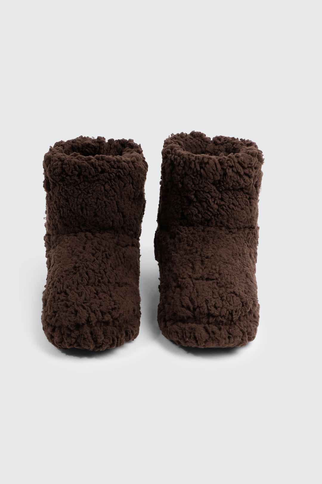 Berber Fleece Bootie Slippers