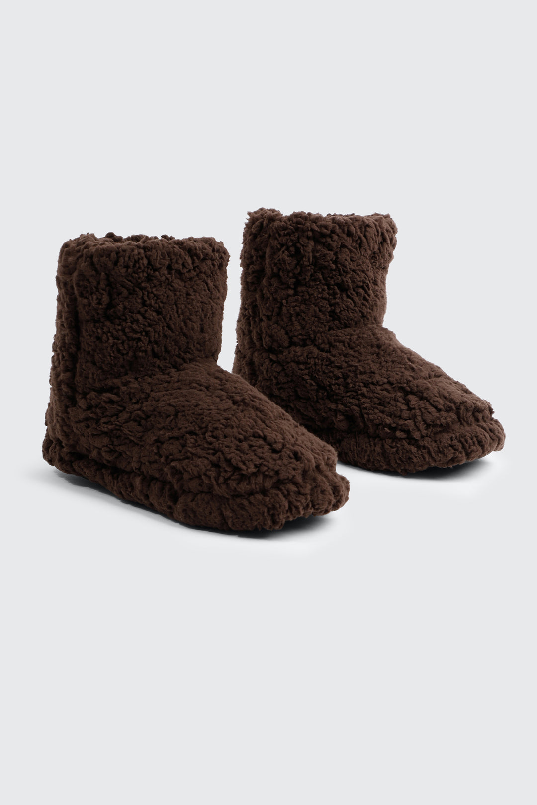 Berber Fleece Bootie Slippers