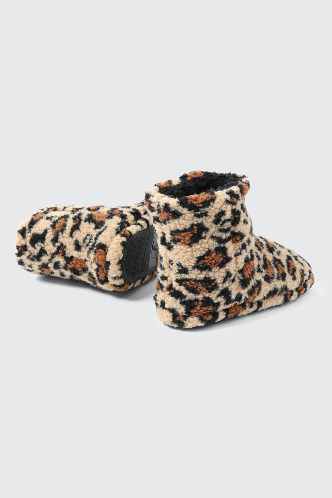 Berber Fleece Bootie Slippers
