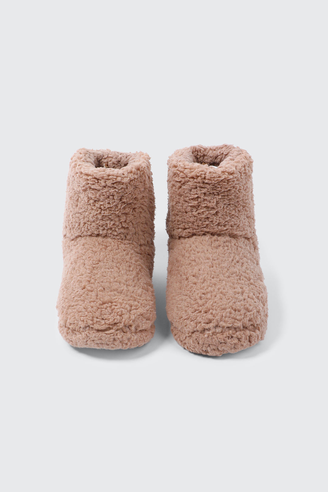 Berber Fleece Bootie Slippers