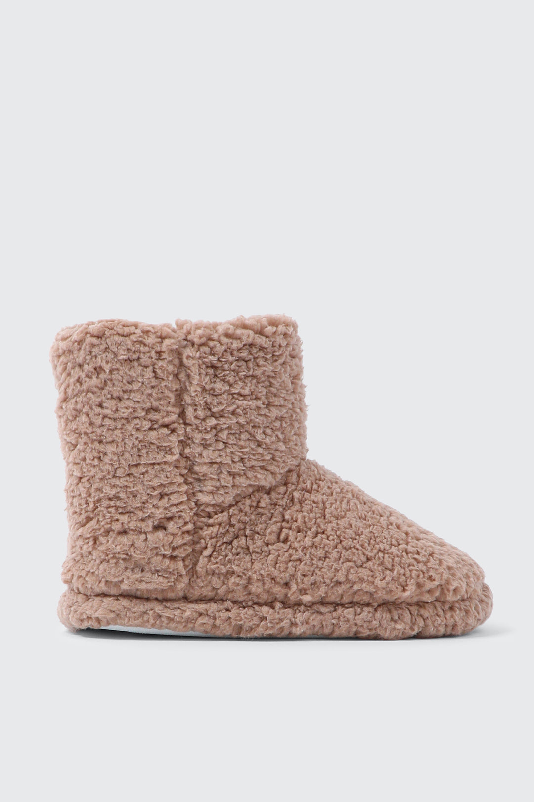 Berber Fleece Bootie Slippers
