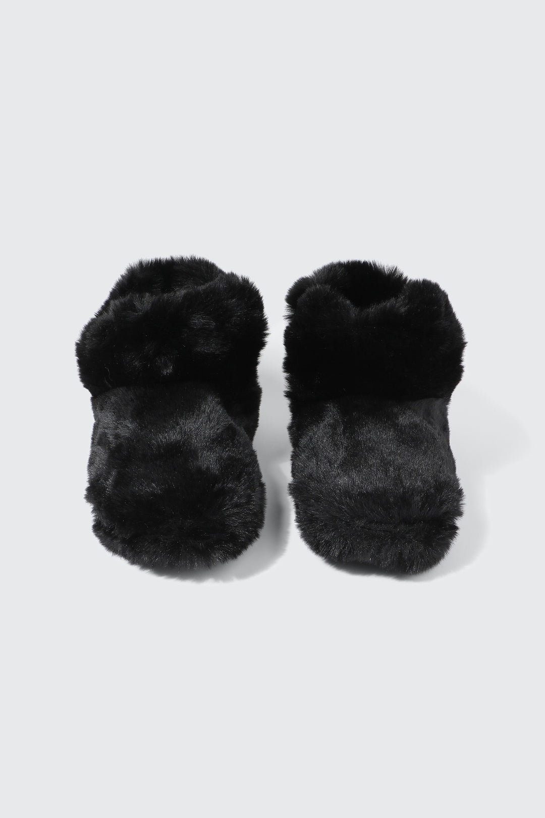 Faux Fur Bootie Slippers