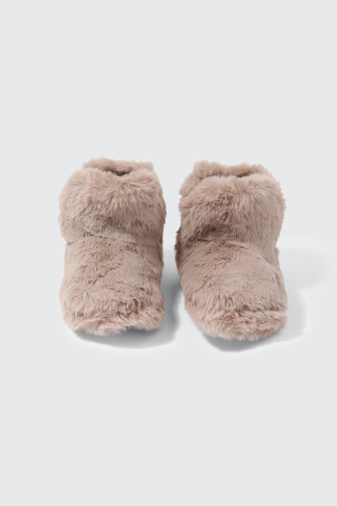 Faux Fur Bootie Slippers