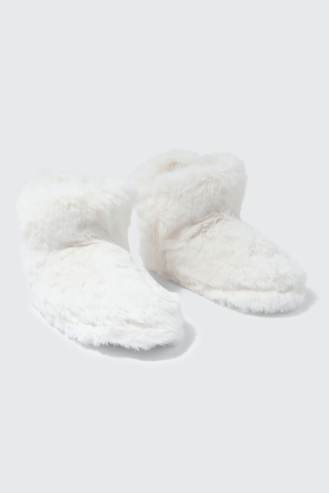 Faux Fur Bootie Slippers
