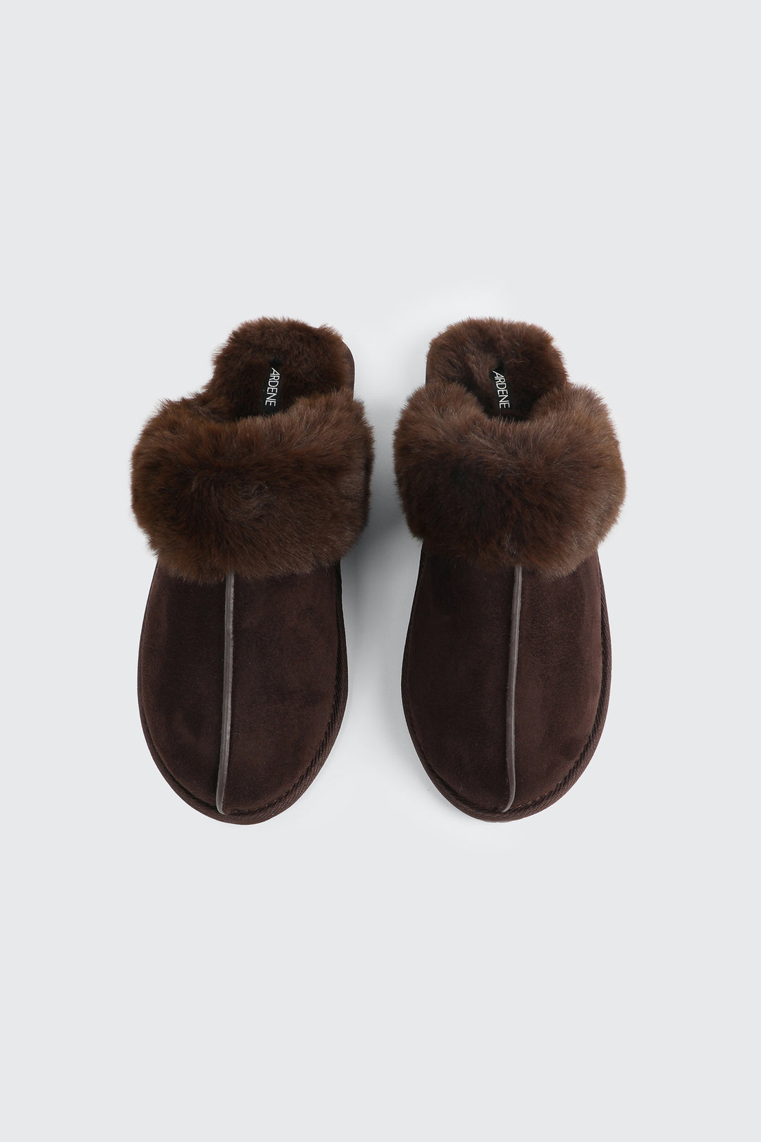 Mule Slippers with Fur Lining