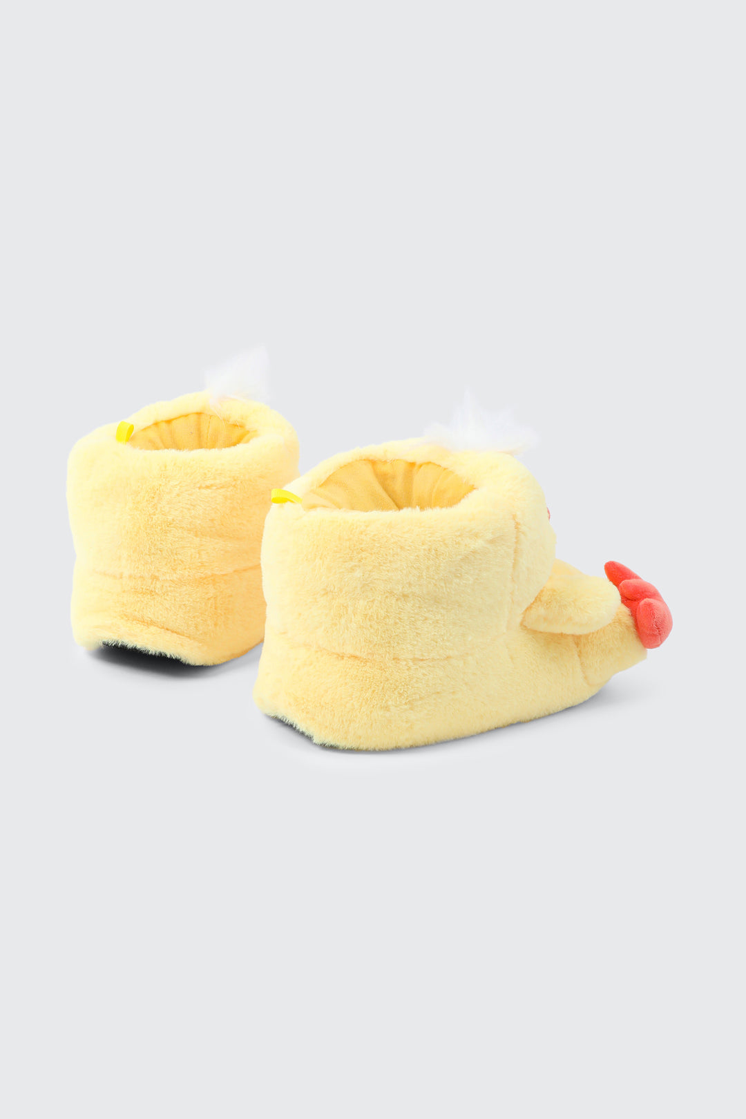 Plush Yellow Duck Slippers